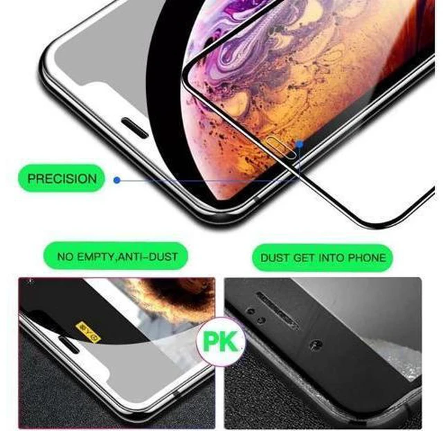 Alt view image 9 of 14 - 2PCS 20D Curved Edge Full Cover Tempered Glass Screen Protector For Apple iPhone 7 Plus Protection Film