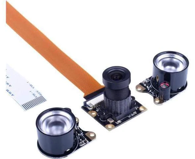 Alt view image 7 of 10 - Werleo for Raspberry PI Camera Module 5MP 1080p OV5647 Sensor HD Video Webcam Supports Night Vision for Raspberry Pi Model B B+ A+ RPi 3 2 1 zero zero W with FFC FPC Cable - Raspberry pi Camera