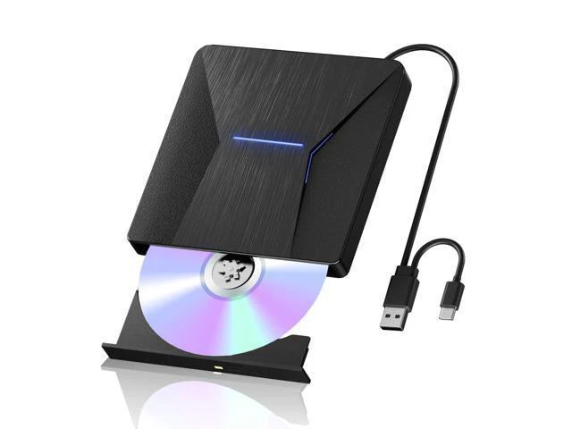Alt view image 8 of 14 - External Blu-ray Drives for Laptop, External Blueray/dvd Drive for PC, USB 3.0 and Type-C Bluray Burner, CD DVD Blu Ray Disc Reader Writer Compatible with Windows XP/7/8/10, Laptop, Desktop, MacOS