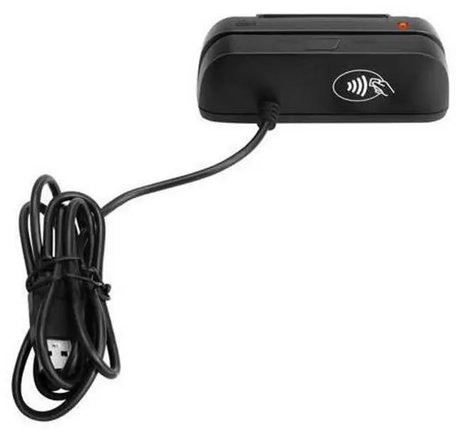 Alt view image 10 of 14 - 3 in 1 Combo Credit Card Reader SZTW150 Magnetic Card Reader + EMV Chip/RFID NFC Reader Writer For Read and Write CPU Chip Card