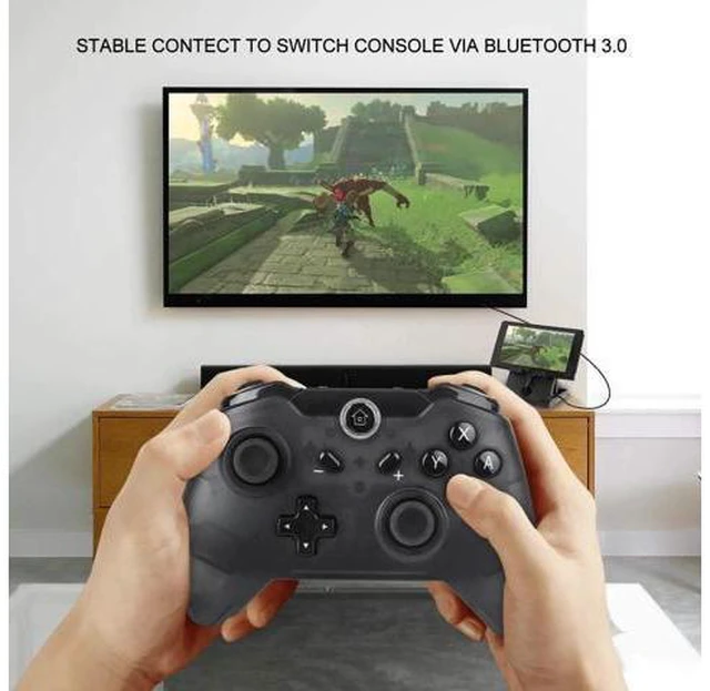 Alt view image 10 of 14 - Werleo Switch Pro Controller Wireless Controller Compatible with Nintendo Switch Supports Gyro Axis Function & Dual Shock
