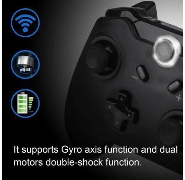 Alt view image 9 of 14 - Werleo Switch Pro Controller Wireless Controller Compatible with Nintendo Switch Supports Gyro Axis Function & Dual Shock