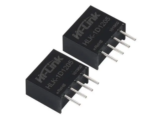 Alt view image 7 of 12 - HLK-1D1205 12V to 5V 1W 200mA DC - DC Isolation Switching Power Supply Module Intelligent Household Switch Converter (10 PCS)