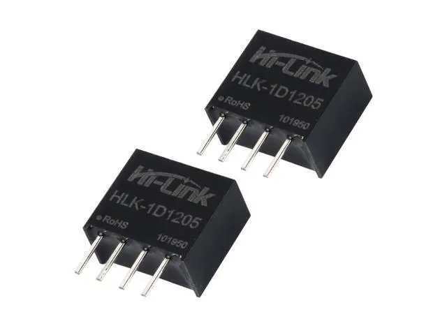 Alt view image 9 of 12 - HLK-1D1205 12V to 5V 1W 200mA DC - DC Isolation Switching Power Supply Module Intelligent Household Switch Converter (10 PCS)
