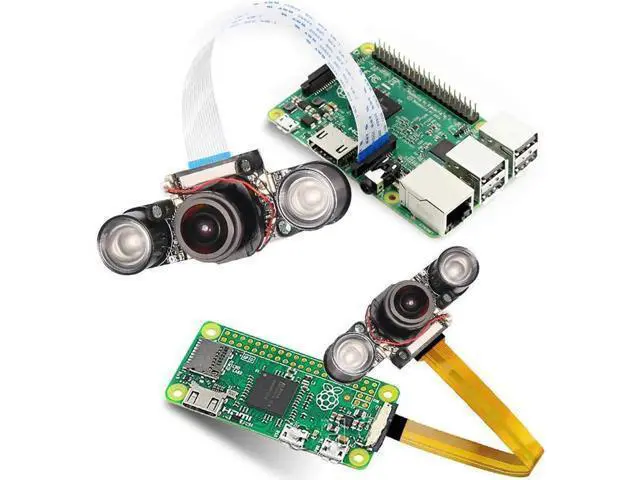 Alt view image 6 of 6 - Raspberry PI Camera Module 5MP 1080p OV5647 Sensor HD Video Webcam Supports Night Vision for Raspberry Pi Model B/B+ A+ RPi 3/2/1/zero/zero W with FFC/FPC Cable (Raspberry pi Camera)