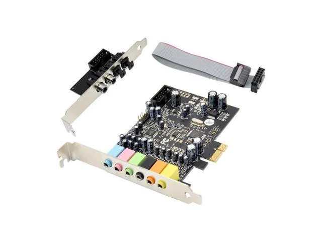 Alt view image 10 of 12 - PCIe 7.1 Channel Sound Card CM8828 + CM9882A with SPDIF Bracket PCIe 7.1CH Analog Digital Stereo Sound Card