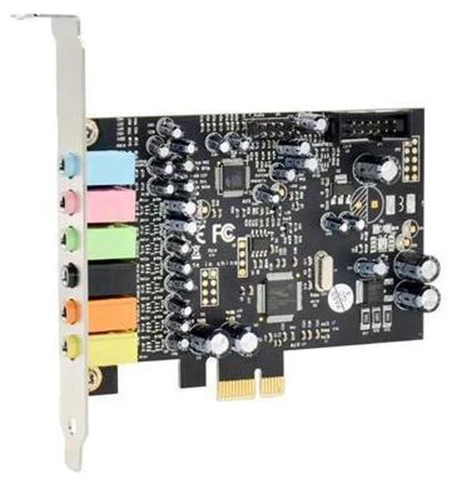 Alt view image 8 of 12 - PCIe 7.1 Channel Sound Card CM8828 + CM9882A with SPDIF Bracket PCIe 7.1CH Analog Digital Stereo Sound Card