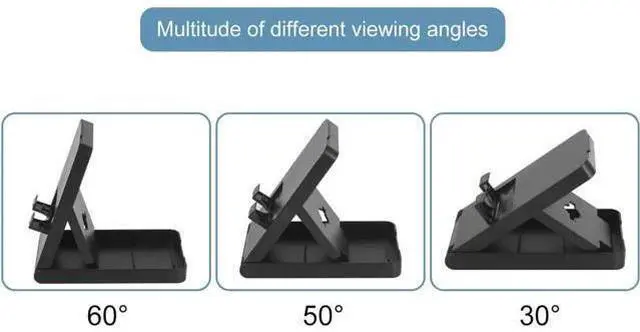 Alt view image 9 of 14 - Nintendo Switch Stand -Compact Adjustable Stand for Nintendo Switch