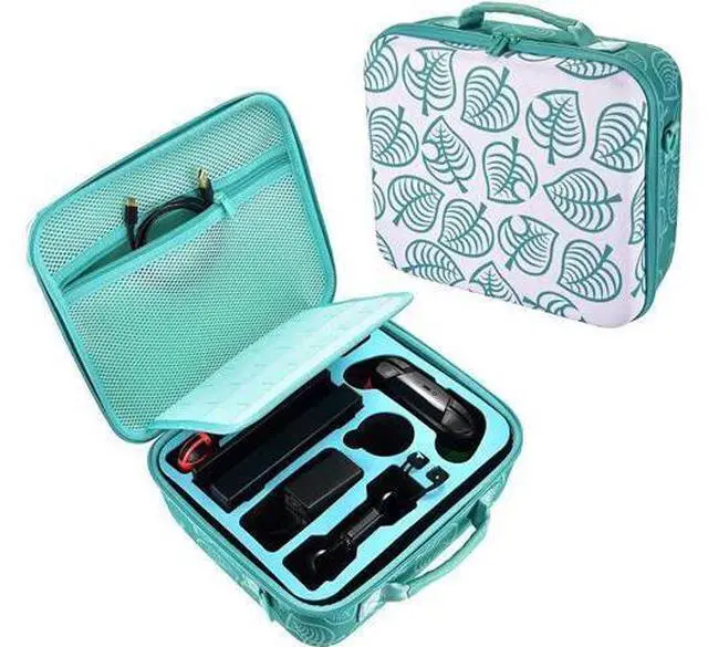 Alt view image 8 of 14 - Nintendo Switch Travel Case, Protective Case with Shoulder Strap Compatible with Nintendo Switch System