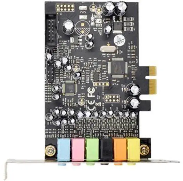 Alt view image 9 of 14 - PCIE 7.1CH Sound Card Stereo Surround Sound PCI-E Built-In 7.1 Channel Audio Audio System CM8828