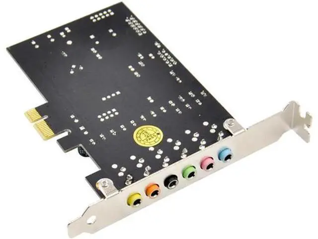 Alt view image 13 of 14 - PCIE 7.1CH Sound Card Stereo Surround Sound PCI-E Built-In 7.1 Channel Audio Audio System CM8828