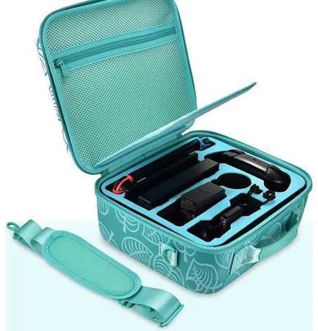 Alt view image 14 of 14 - Nintendo Switch Travel Case, Protective Case with Shoulder Strap Compatible with Nintendo Switch System