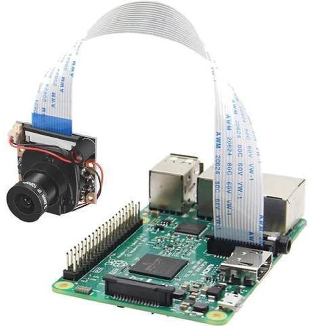 Alt view image 9 of 14 - Werleo for Raspberry Pi Camera Module with Automatic IR-Cut Night Vision Camera Video Module Adjustable Focus 5MP OV5647 Sensor 1080p HD Webcam Camera for Raspberry Pi 2 3 Model B Model B+ A+