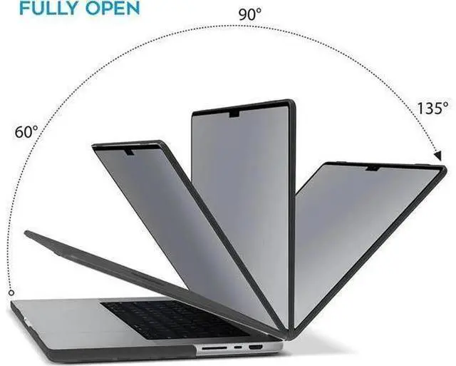 Alt view image 12 of 14 - Compatible with MacBook Pro 14 inch Case 2023 2022 2021 Release M2 A2779 A2442 M1 Pro/Max Chip with Touch ID, Hard Shell Case with Keyboard Cover