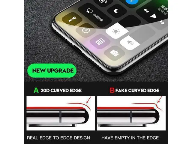 Alt view image 11 of 14 - 2PCS 20D Curved Edge Full Cover Tempered Glass Screen Protector For Apple iPhone 7 Protection Film