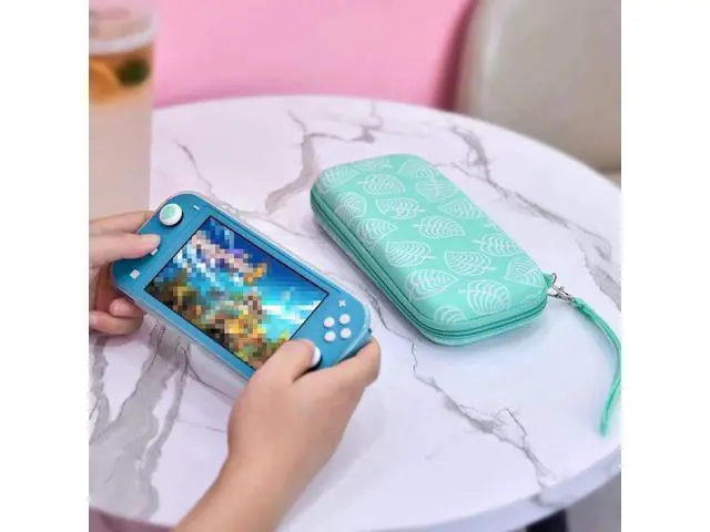 Alt view image 13 of 14 - Switch Lite Accessories Kit, Accessories Bundle with Carrying Case, Protective Cover case, 2-Pack Tempered Glass Screen Protector, 4 Thumb Grips