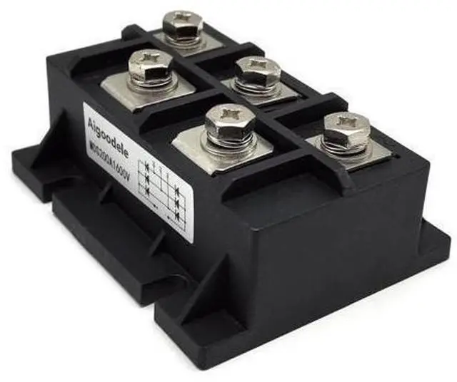 Alt view image 10 of 14 - MDS200-16 200A 1600V Three Phase Bridge Rectifier Module, AC to DC Converter for CNC, Motor Drives, Power Supply with Efficient Heat Dissipation