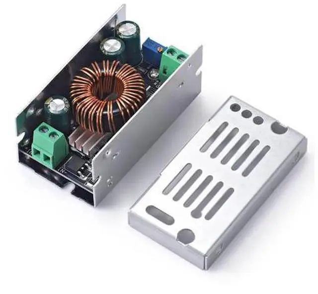 Alt view image 6 of 10 - WISDUM 100W 6A DC-DC Buck Converter 10-90V 12V 24V 36V 48V 60V 72V 86 to 1.5V-60V 5V 15V 19V Step-Down Power Voltage Regulator Module
