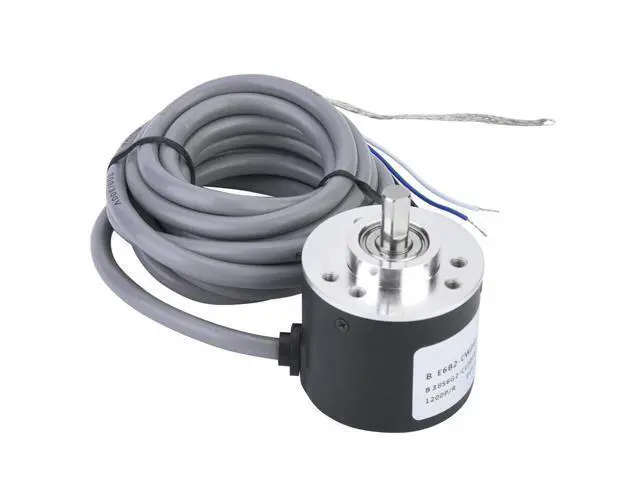Alt view image 8 of 14 - Encoder, ASIC Devices Outer Diameter 38mm Incremental Encoder for Power Supply Reverse Wiring Protection Conversion(1200P/R)
