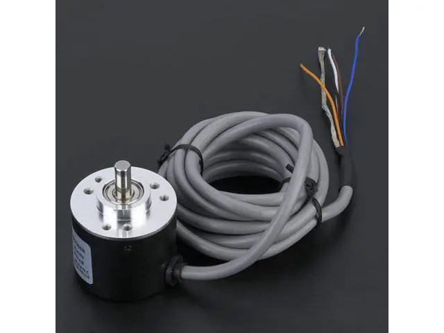 Alt view image 13 of 14 - Encoder, ASIC Devices Outer Diameter 38mm Incremental Encoder for Power Supply Reverse Wiring Protection Conversion(1200P/R)