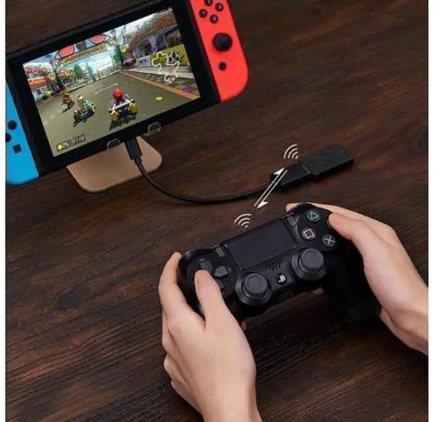 Alt view image 13 of 14 - USB Wireless Adapter 2 for Windows, Mac & Raspberry Pi, Compatible with Xbox Series X & S Controller, PS5/PS4/PS3 Controller with OTG Cable