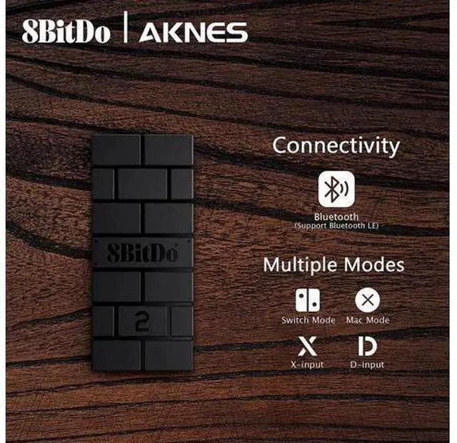 Alt view image 12 of 12 - 8BitDo USB Wireless Controller Adapter 2 Converter Dongle for Switch/Switch OLED,Steam Deck,Windows,Raspberry Pi, macOS, PS5/PS4/PS3 Controller,Xbox Series X/S,Xbox One Bluetooth Controller, OTG Cable