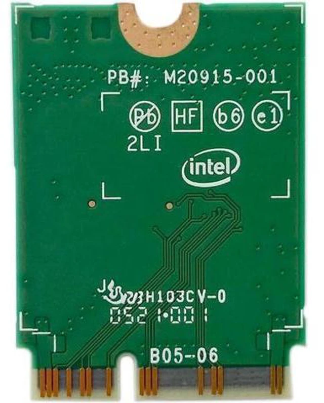 Alt view image 11 of 14 - Wi-Fi 6E AX411 Intel Killer AX1690i WIFI 6E Speed 2.4 Gbps 802.11ax 2.4/5/6GHz Bluetooth 5.3 BT5.3