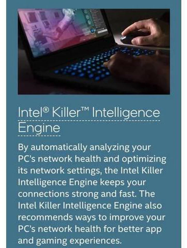 Alt view image 14 of 14 - Wi-Fi 6E AX411 Intel Killer AX1690i WIFI 6E Speed 2.4 Gbps 802.11ax 2.4/5/6GHz Bluetooth 5.3 BT5.3