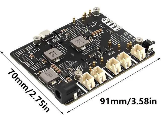 Alt view image 11 of 14 - X1203 Uninterrupted Backup Power Supply Expansion Module Uninterrupted Power Manager for Mainboard with