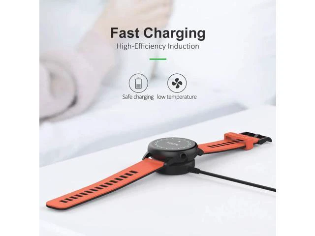 Alt view image 14 of 14 - 2-Pack Compatible with Samsung Galaxy Watch Active / Active 2 Charger Dock Wireless Charging Cable for Samsung Galaxy Active 1 / Active 2 Watch SM-R500 / SM-R820 / SM-R830
