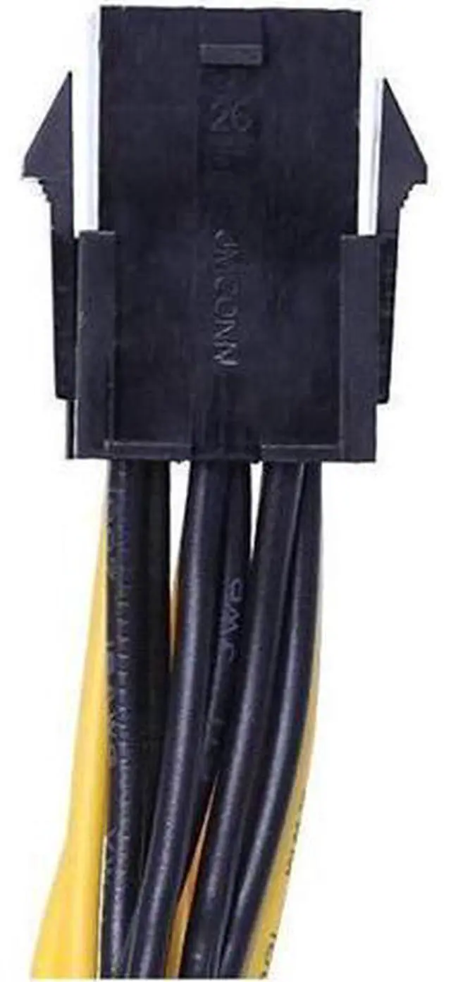 Alt view image 5 of 8 - Aomoproing PCI-e 6 Pin to Dual PCIe 8 Pin (6+2) Graphics Card PCI Express Power Adapter GPU VGA Y-Splitter Extension Cable Mining Video Card Sleeved Power Cable 9 inches 6 Pack +Bonus