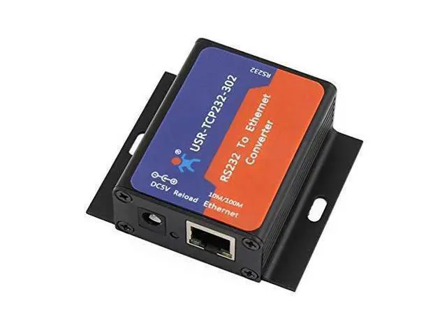 Alt view image 7 of 10 - TCP232-302 RS232 Serial to RJ45 Ethernet Adapter IP Converter/Device Server
