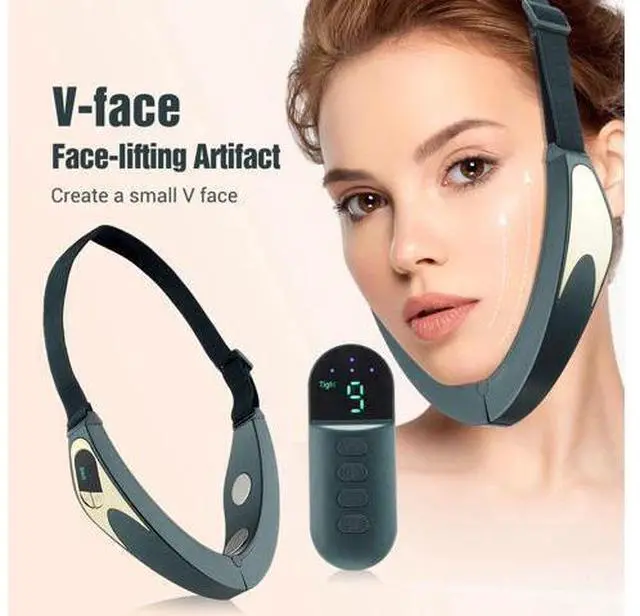 Alt view image 11 of 12 - Face Lift, Electric V Face Shaping Massager, V Face Beauty Device