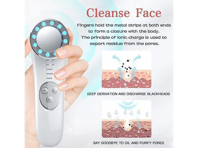 Alt view image 10 of 14 - Face Massager for Face Lift, Facial Roller Device, Multifunctional Skin Care Tools