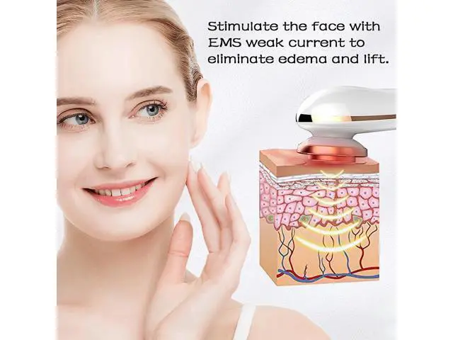 Alt view image 11 of 14 - Face Massager for Face Lift, Facial Roller Device, Multifunctional Skin Care Tools