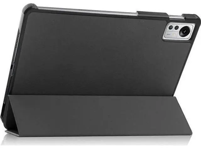 Alt view image 10 of 14 - Case for Xiaomi Pad 5 Pro 12.4 inch 2022, Tri fold Slim Lightweight Hard Shell Smart Protective Cover with Multi-Angle Stand, Universal Stylus Pen