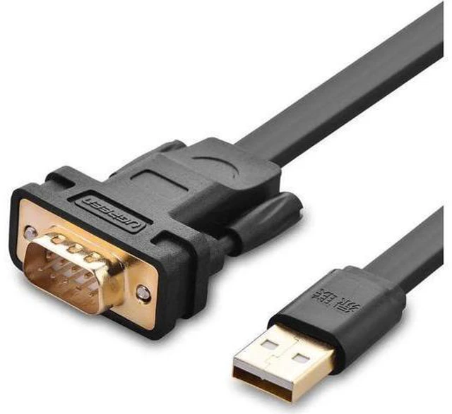 Alt view image 8 of 14 - Aomoproing UGREEN USB 2.0 to RS232 DB9 Serial Cable Male A Converter Adapter with FTDI Chipset for Windows 10, 8.1, 8, 7, Vista, XP, 2000, Linux and Mac OS X 10.6 and Above (6ft)