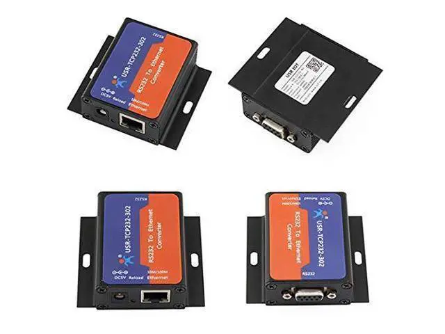 Alt view image 10 of 10 - TCP232-302 RS232 Serial to RJ45 Ethernet Adapter IP Converter/Device Server