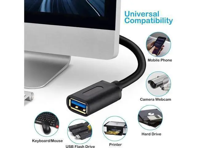 Alt view image 12 of 12 - Aomoproing USB 3.0 Extension Cable 25Ft USB 3.0 High Speed Extender Cord Type A Male to A Female for Playstation Xbox USB Flash Drive Hard Drive Card Reader Scanner Printer Keyboard (25Ft)