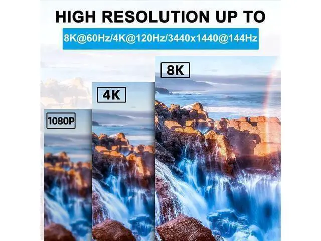 Alt view image 12 of 14 - KVM USB C Two-Way Switch 1X2/2X1 USB 3.2 Splitter Data Video Switcher 8K @60Hz PD 100W for PC Monitor