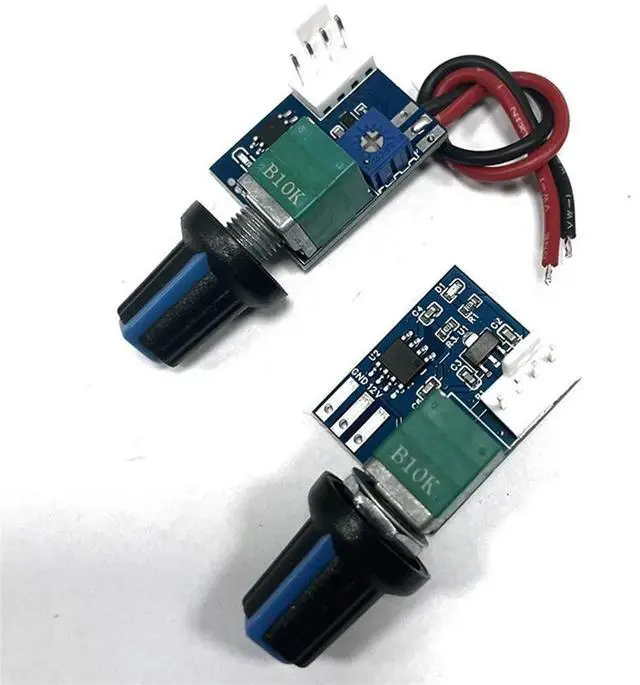 Alt view image 4 of 4 - PWM Fan Speed Controller 12V Single Channel 4 Pin Low Power Mute for Computer Case Fans with Cable