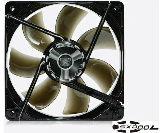 Alt view image 6 of 8 - SC1225LED12M Scythe STB120 Red LED CPU fan 120mm PWM chassis fan