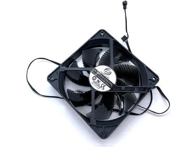 Alt view image 8 of 8 - PLA12025B12HH-LV 120mm 12025 12V Power Supply Chassis Ball Cooling Fan 12cm PWM Water Cooling Cool CPU Fans
