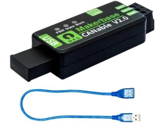 Alt view image 2 of 2 - CANable V2.0 Pro CANbus transceiver CAN2.0 USBCAN Controller USB to CAN Protocol Converter Serial Port Analyzer Board(CANable V2.0 S)