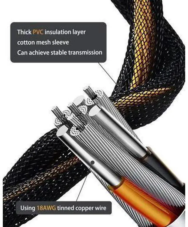 Alt view image 10 of 12 - Aomoproing (2-Pack) 8 Pin PCIe Splitter Cable, GPU VGA PCIe 8 Pin Female to Dual 8 Pin (6+2) Male PCI Express Power Adapter Braided Extension 9 inches (23cm)