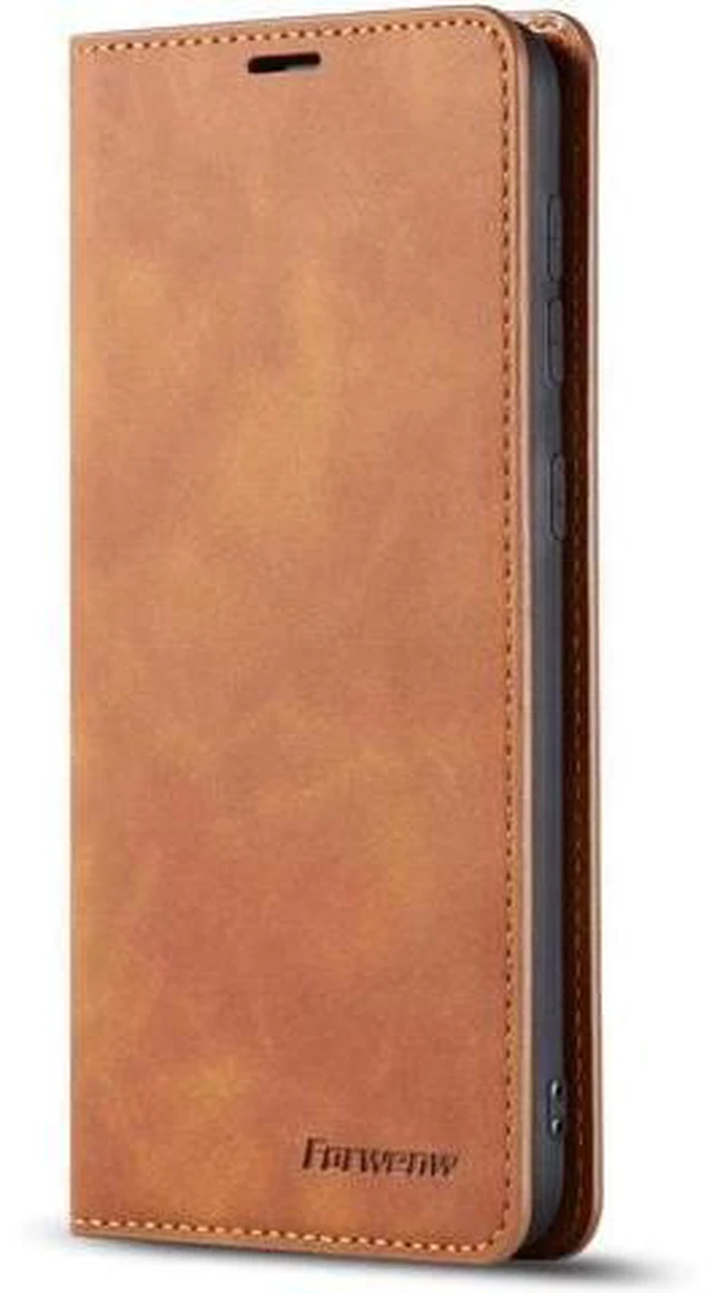 Alt view image 11 of 12 - Samsung Galaxy M10 Case Galaxy A10 Phone Leather Cover (Not Fit A10E) with Holder & Card Slots & Wallet for Samsung Galaxy A10 6.2" Brown