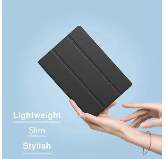 Alt view image 14 of 14 - Case for Lenovo Tab P10 10.1 inch 2019 Model TB-X705F Ultra Slim Lightweight Smart Shell Stand Cover with Auto Wake & Sleep