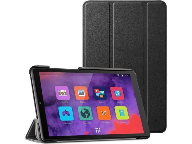 Alt view image 8 of 14 - Case for Lenovo Tab M8 / Smart Tab M8 / Tab M8 FHD - Lightweight Slim Shell Stand Cover for Lenovo Tab M8-HD TB-8505F / TB-8505X 2019 8.0 Inch Tablet