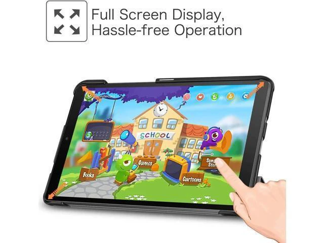 Alt view image 12 of 14 - Case for Lenovo Tab M8 / Smart Tab M8 / Tab M8 FHD - Lightweight Slim Shell Stand Cover for Lenovo Tab M8-HD TB-8505F / TB-8505X 2019 8.0 Inch Tablet
