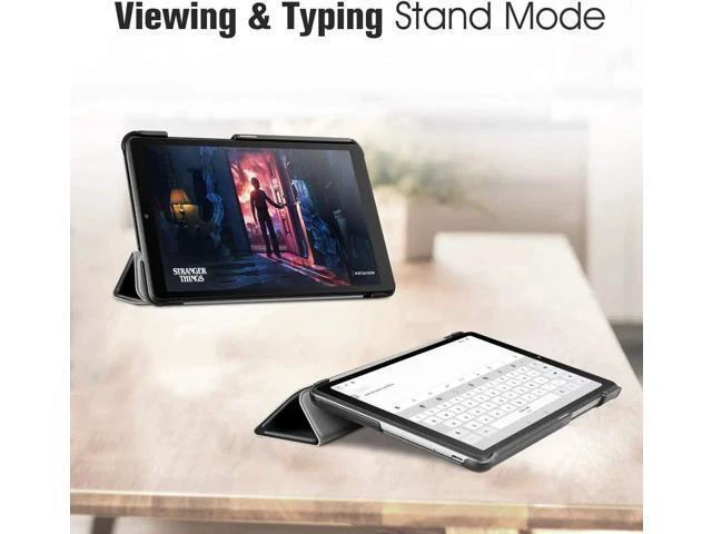 Alt view image 13 of 14 - Case for Lenovo Tab M8 / Smart Tab M8 / Tab M8 FHD - Lightweight Slim Shell Stand Cover for Lenovo Tab M8-HD TB-8505F / TB-8505X 2019 8.0 Inch Tablet